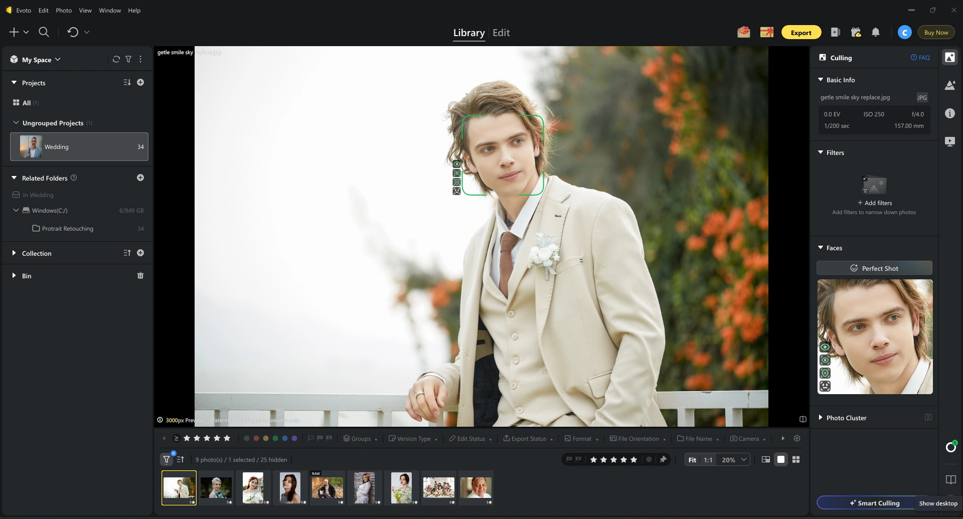 Batch Photo Editing, Consistent Retouching and Color Matching